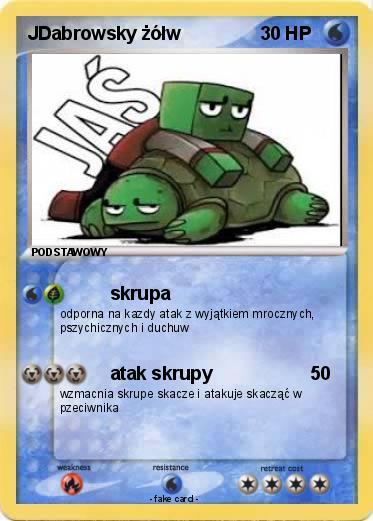 Pokemon JDabrowsky żółw