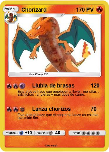 Pokemon Chorizard