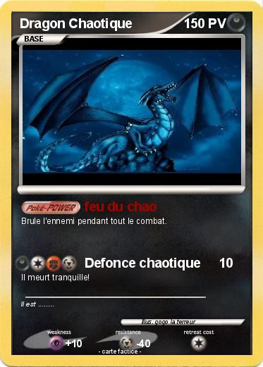 Pokemon Dragon Chaotique