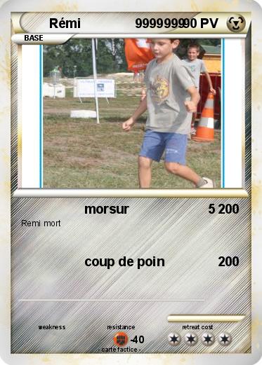 Pokemon Rémi               9999999