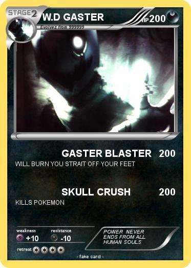 Pokemon W.D GASTER