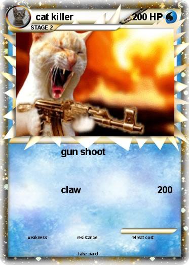 Pokemon cat killer