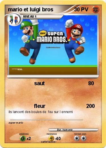 Pokemon mario et luigi bros