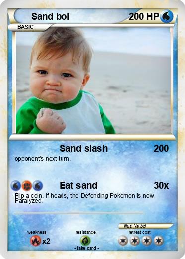 Pokemon Sand boi