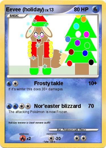 Pokemon Eevee (holiday)