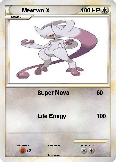Pokemon Mewtwo X