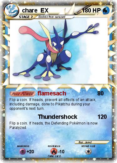 Pokemon chare  EX