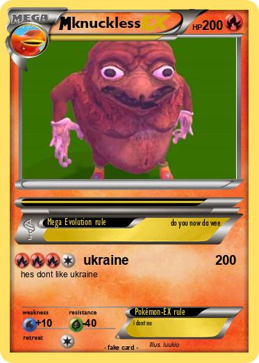 Pokemon knuckless