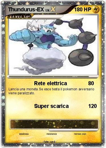 Pokemon Thundurus-EX