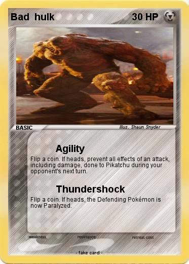 Pokemon Bad  hulk