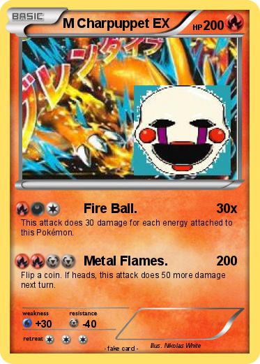 Pokemon M Charpuppet EX