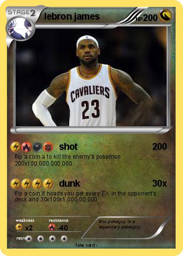 Pokemon lebron james