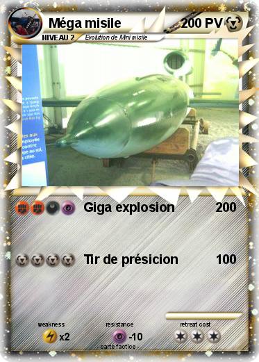 Pokemon Méga misile