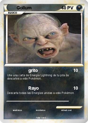 Pokemon Gollum
