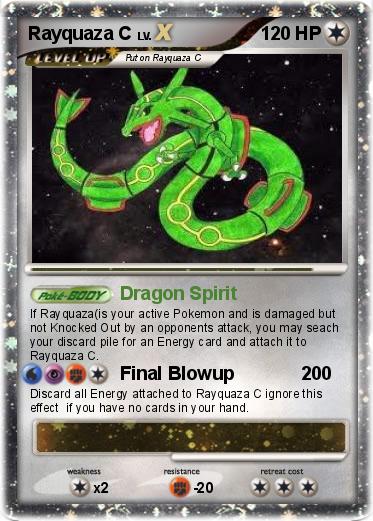 Pokemon Rayquaza C