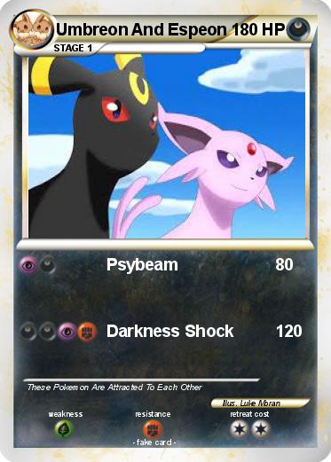 Pokemon Umbreon And Espeon