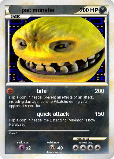 Pokemon pac monster