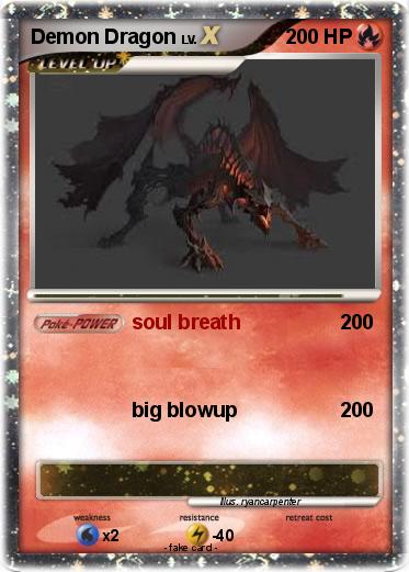 Pokemon Demon Dragon