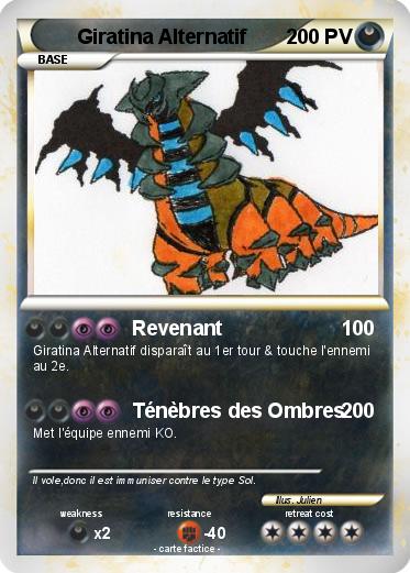 Pokemon Giratina Alternatif