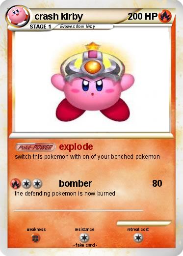Pokemon crash kirby