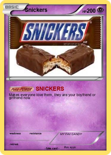 Pokemon Snickers