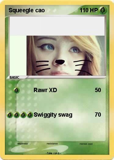 Pokemon Squeegle cao