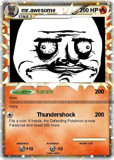 Pokemon mr.awesome