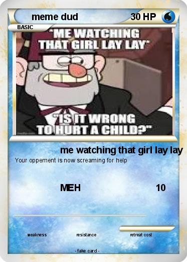 Pokemon meme dud