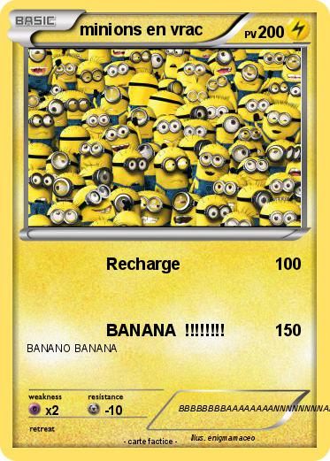 Pokemon minions en vrac