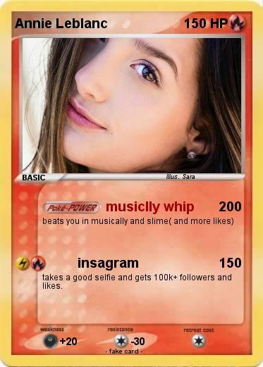Pokemon Annie Leblanc
