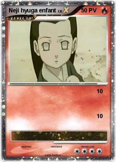 Pokemon Neji hyuga enfant