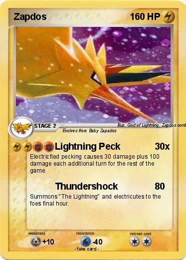 Pokemon Zapdos