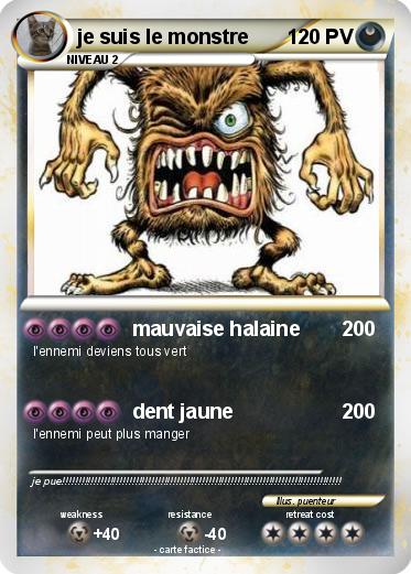Pokemon je suis le monstre
