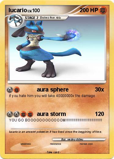 Pokemon lucario
