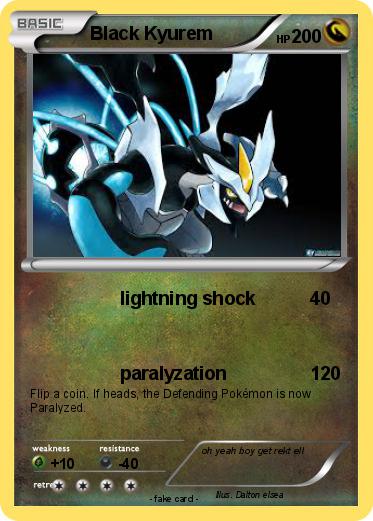 Pokemon Black Kyurem