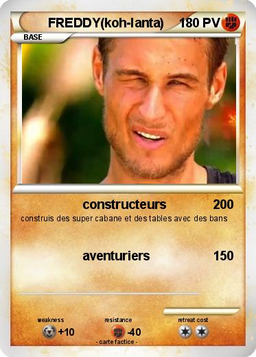 Pokemon FREDDY(koh-lanta)