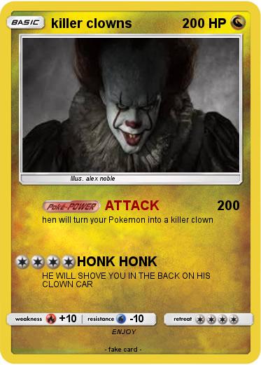 Pokemon killer clowns