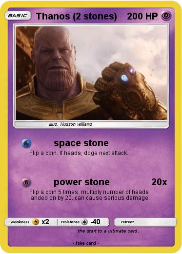 Pokemon Thanos (2 stones)
