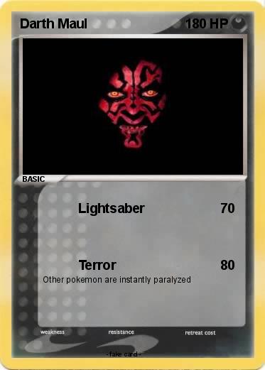 Pokemon Darth Maul