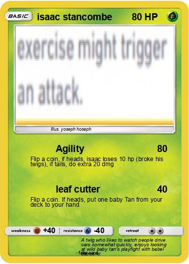 Pokemon isaac stancombe