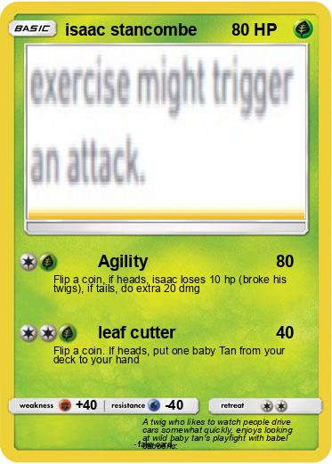 Pokemon isaac stancombe