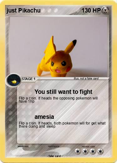 Pokemon just Pikachu