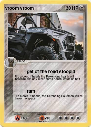 Pokemon vroom vroom