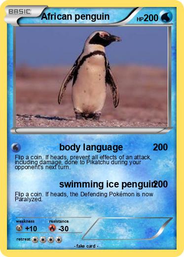 Pokemon African penguin
