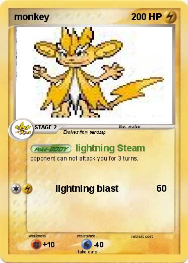 Pokemon monkey