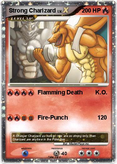 Pokemon Strong Charizard