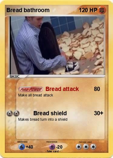Pokemon Bread bathroom