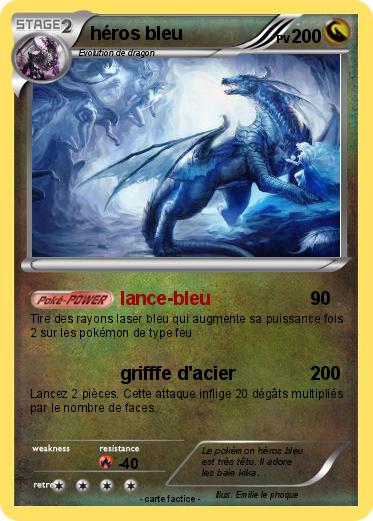 Pokemon héros bleu