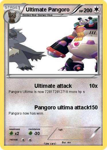 Pokemon Ultimate Pangoro