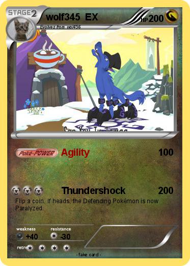 Pokemon wolf345  EX